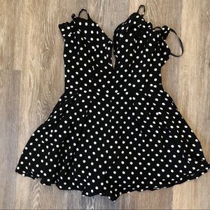 Here Comes the Sun Polka Dot Romper